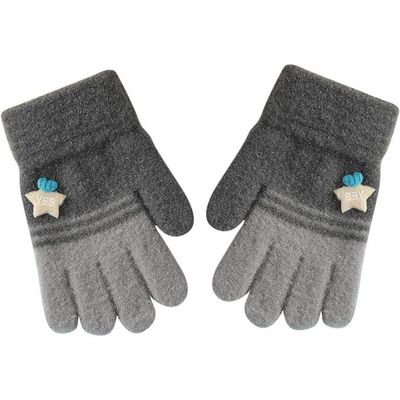 Gants Hiver Gants Sans Doigts Enfants THMO - Chaleur Polaire Thinsulate Pour L'hiver Gants Jeu Extérieur Enfant