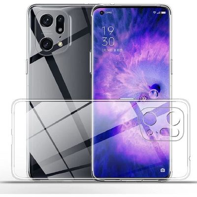 Coque Silicone + Verre Trempé Pour Oppo Find X5 - Pack Accessoires, Neuf