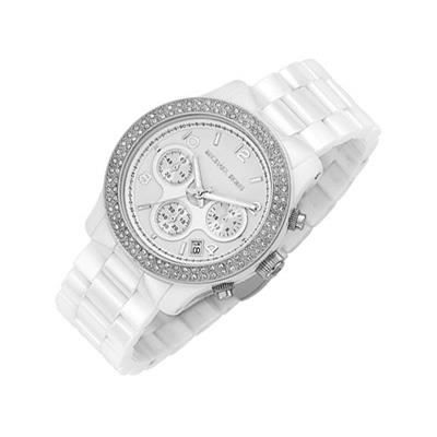 Montre michael sales kors blanche