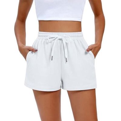 Short De Sport Taille Haute Pour Femme, Pantalon Court
