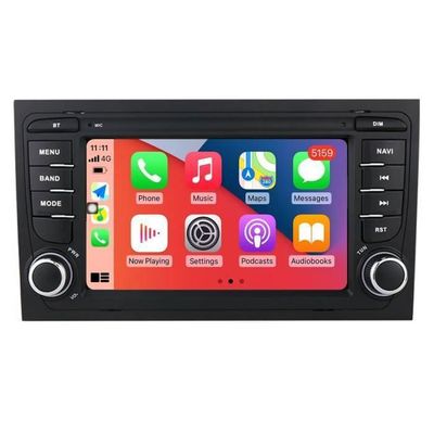 OiLiehu 6+128G/8 Cœurs Android 13 Autoradio Pour Audi A4 (B6/B7