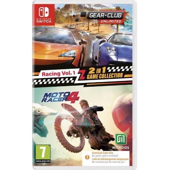 Racing Vol. 1 : 2 en 1 Game Collection - Gear Club Unlimited