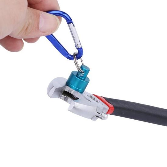 Boucle Magnétique Pour Filet De Pêche – Mousqueton Aluminium Anti-Perte – Accessoire Pêche & Outdoor - 4
