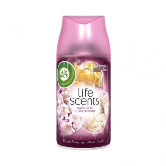 LOT DE 3 - AIR WICK : Freshmatic Max Recharge spray automatique Fleur de  vanille et délice de Caramel 250ml - Cdiscount Maison