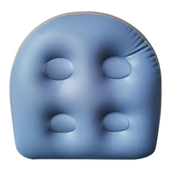 Coussin De Bain Gonflable Coquillage - PVC Avec Tissu éponge, Ventouses Anti-glisse, Couleur Aléatoire