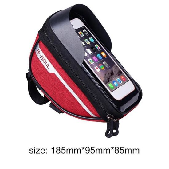 ROTTO Sacoche Vélo Étanche - Pochette Guidon Smartphone Jusqu'à 7" - Protection Max Pour VTT/Road Bike
