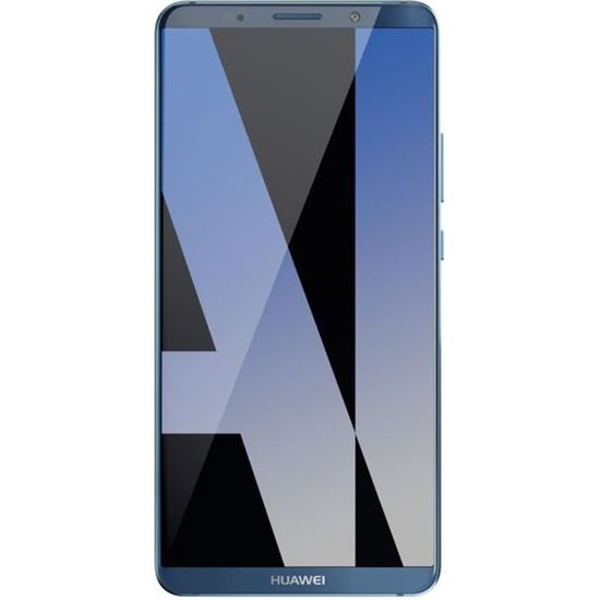 Smartphone Huawei Mate 10 Pro Dual Sim 128Go Bleu - Android 8.0 Oreo - Lecteur d'empreintes digitales