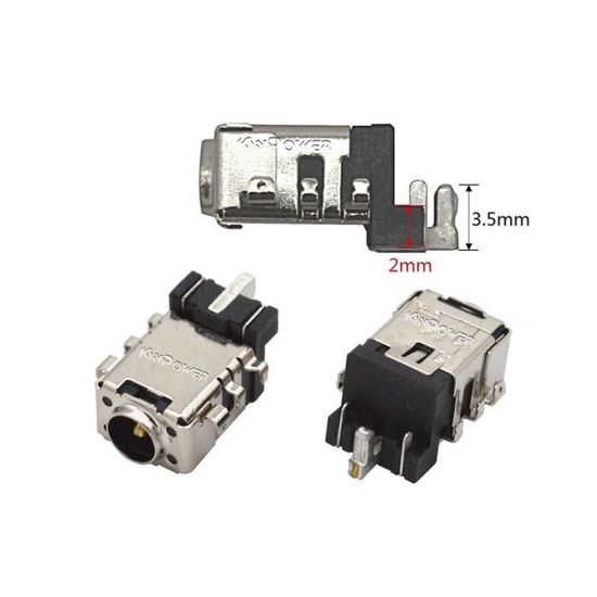 Connecteur D'alimentation DC Jack Pour Asus X540UV X540YA - Marque KINPOWER - Neuf Sous Blister - EAN 6915502032470