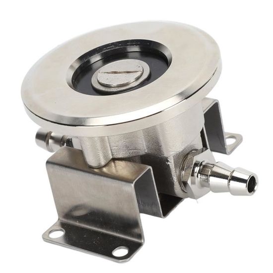 Adaptateur Nettoyage Robinet Bière 1/4" En Acier Inoxydable - Compatible Tiges Américaines - Pour Fût Et Ligne De Bière - 5