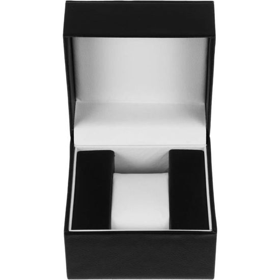 Drfeify Boîte de rangement pour sèche-cheveux Boîte-cadeau de rangement Portable en PU, étui de