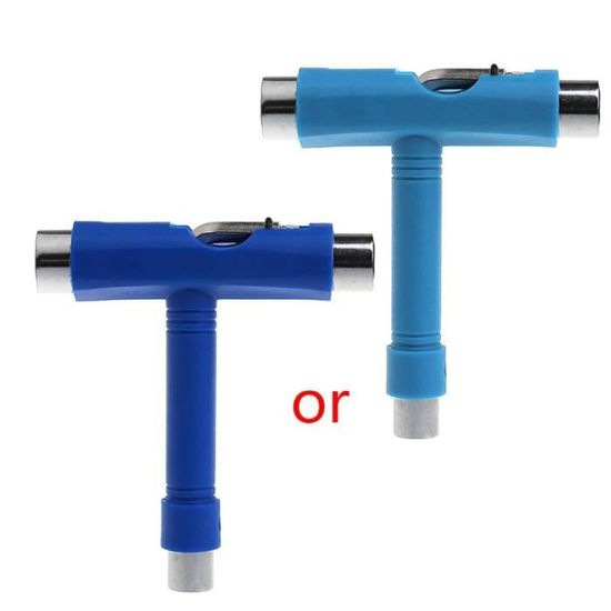 Outil En T Pour Skateboard Et Longboard - Clé De Réglage Pour Roues Et Trucks - Alliage Aluminium, Portable