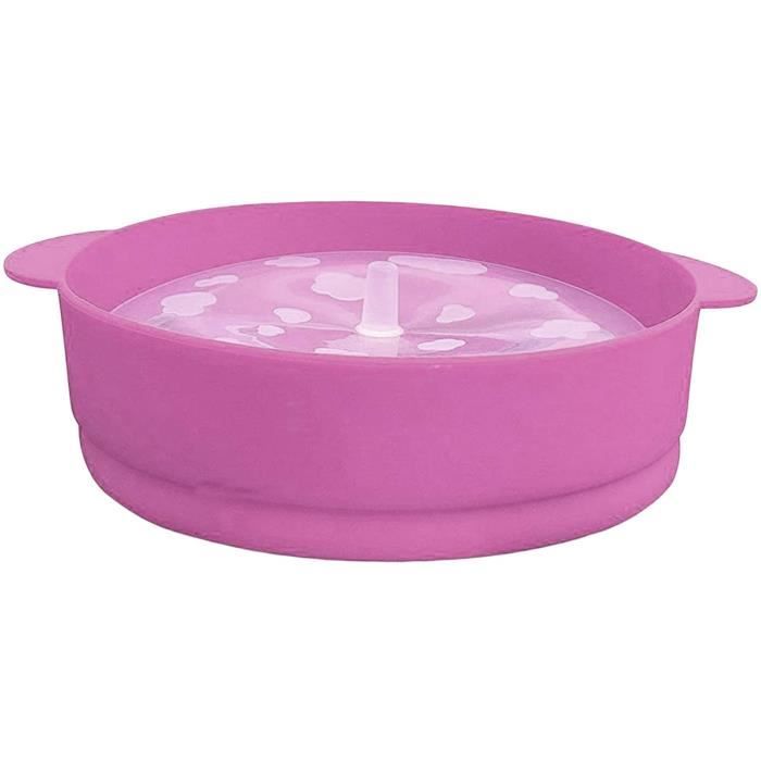 Bol à Popcorn Pour Micro-ondes En Silicone - Design Pliable - Sans Huile - Facile à Nettoyer