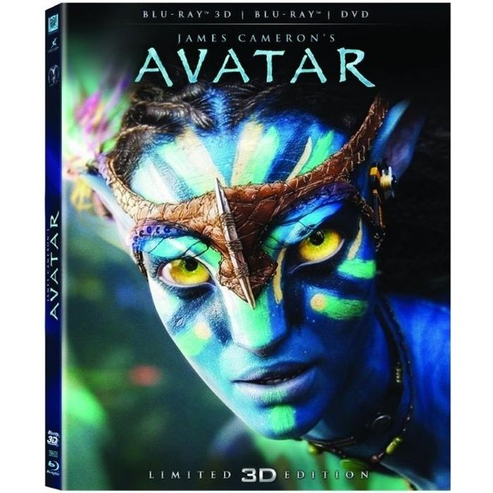 Blu Ray 3d 2d Dvd Avatar En Blu Ray Film Pas Cher Soldes