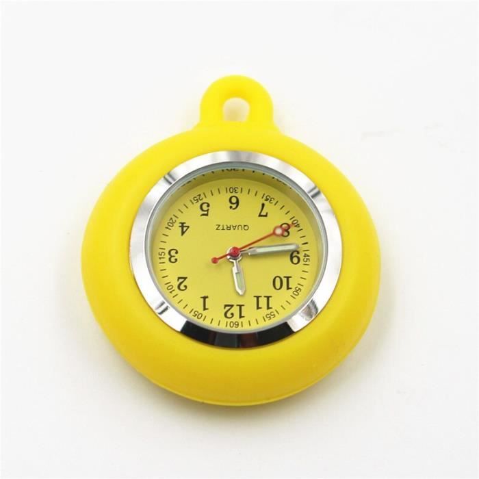 BESPORTBLE Montre D'infirmière Numérique à Clip En Silicone