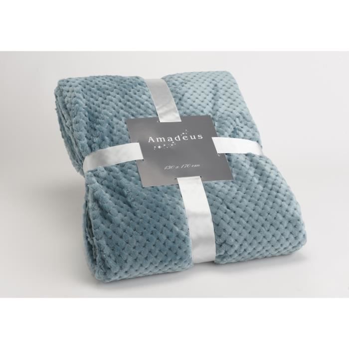 Plaid Damier Bl Canar130x170