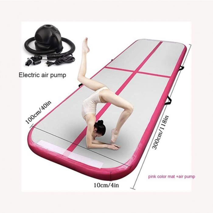Livraison Gratuite 3 M Gonflable Gymnastique Matelas Gym Roller Air Piste Plancher Rouleau Air Adulte Tapis