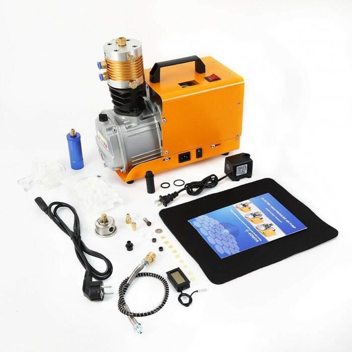 Compresseur d'air Electrique 30MPA Pompe à Air Comprimé 4500psi 300bar