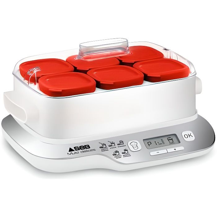 SEB Yaourtière Multi Délices Express Compact YG660100 • Yaourtière • Dessert
