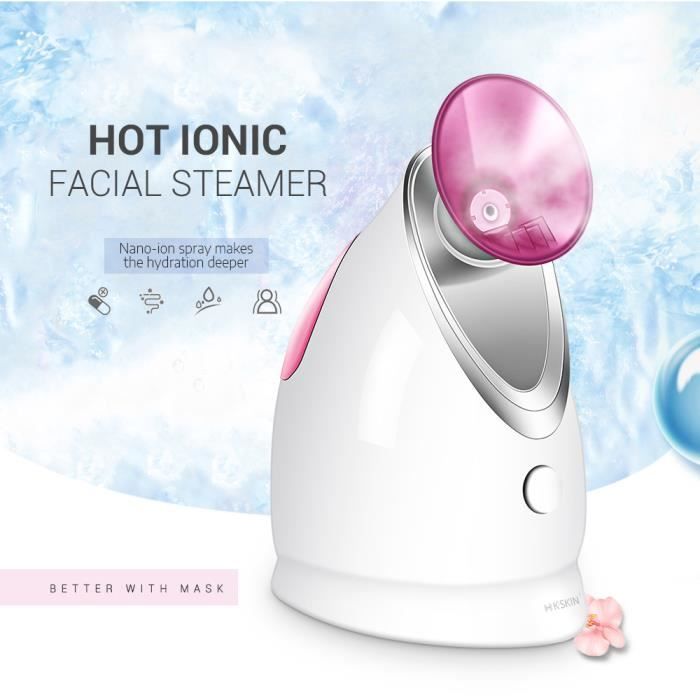 vapeur ozone hydratant visage vaporisateur nébuliseur eau visage vapeur vapeur visage chaud froid vaporizador facial vapeu