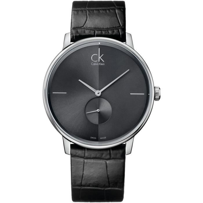 Calvin Klein Accent K2Y211C3 Montre élégante pour hommes Point Culminant de Design