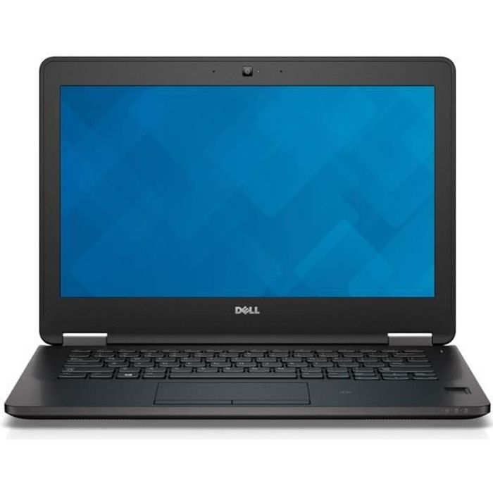 Dell Latitude E7270 - Ultrabook - Core i5 6300U / 2.4 Ghz - Win 10 Pro 64 Bits - 8 Go Ram - 128 Go SSD - 12.5" 1366 X 768 (Hd) - Hd Graphics 520 - Wi-Fi, Bluetooth - Noir - Btp