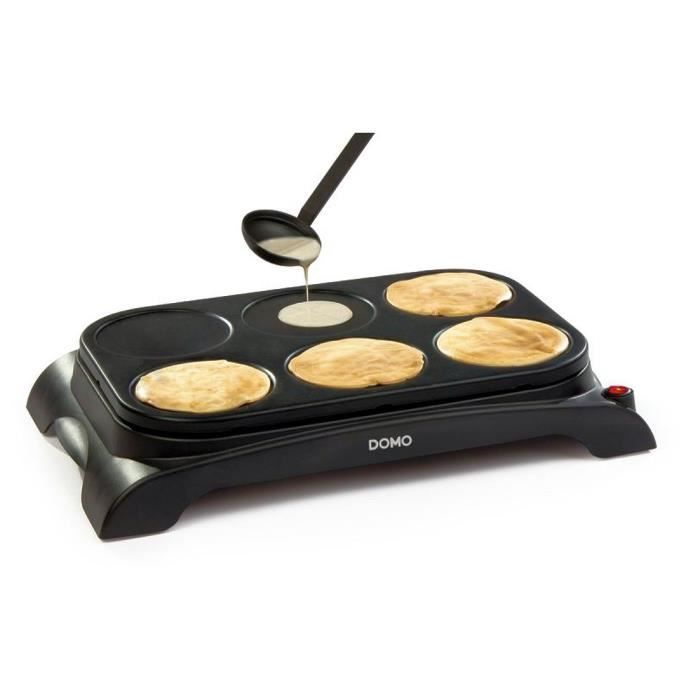 Crêpière DOMO "family crêpes" - 6 personnes - 1000W DO8709P