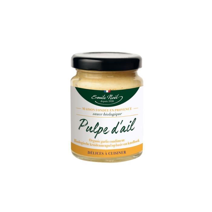 Pulpe d'Ail sauce Bio 90 g EMILE NOËL
