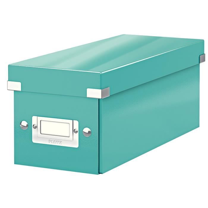 LEITZ Boîte Rangement Click&Store CD WOW Menthe