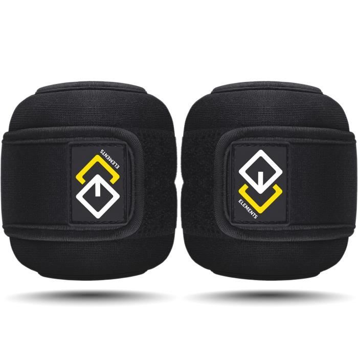 Poids pour Poignets et Chevilles 2 x 0,5 KG - Lests pour Bras et Jambes - Bracelets Lestés pour Sport, Fitness, Musculation