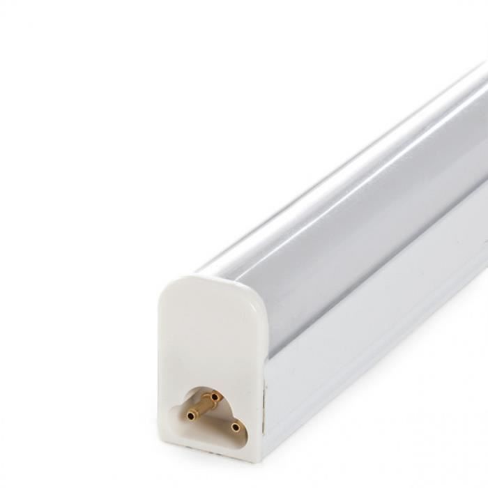 Luminaire LED T5 60Cm 10W 850Lm 30.000H - Blanc froid - tube lumineux - tube led - Greenice