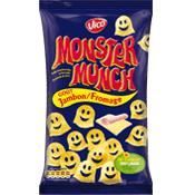 Produits soufflés jambon fromage 85g Monster Munch