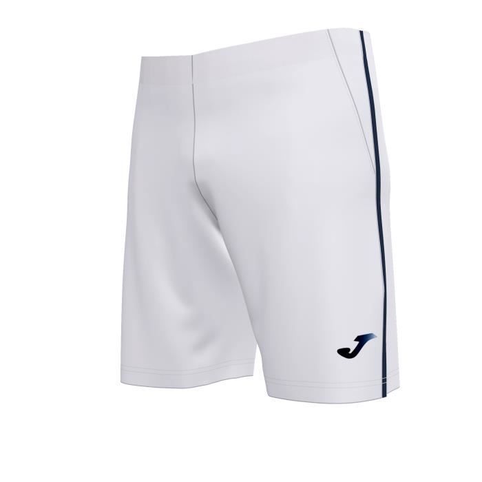 Short Joma Open III - blanc/bleu marine - 14 ans