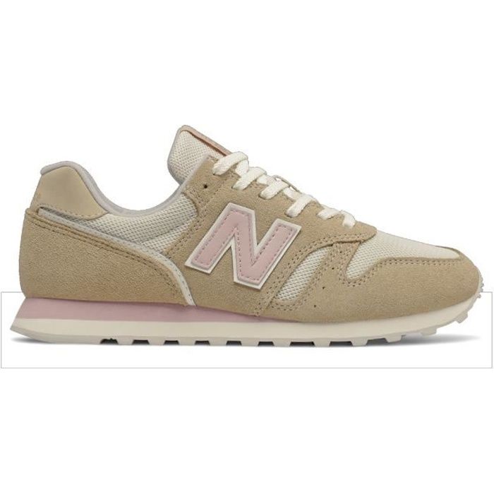 Chaussures de lifestyle femme New Balance wl373 v2 - covert green/space pink - 41,5