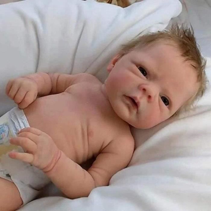 Poupées bébé Reborn, poupées Reborn fille 18 pouces, poupée bébé fille réaliste faite à la main poupées réalistes nouveau-nées