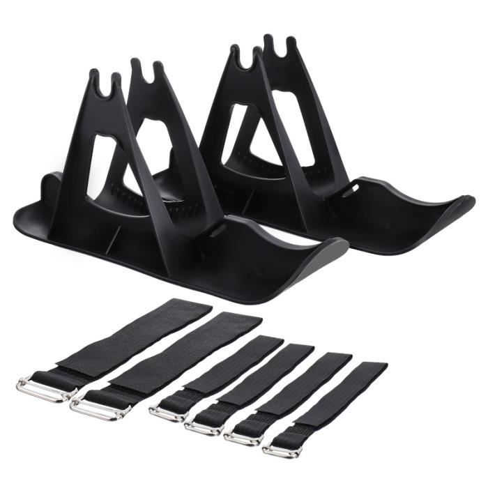 2pcs Enfants Balance Vélo Tableau de ski Bande de AEC 4PCS FIT POUR PNEU 13-15 POUCES porte-ski portage - remorquage