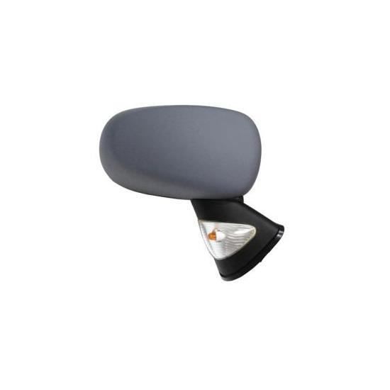 Rétroviseur droit mécanique pour RENAULT MODUS de 2006 à 2008, avec sonde, Neuf à peindre.