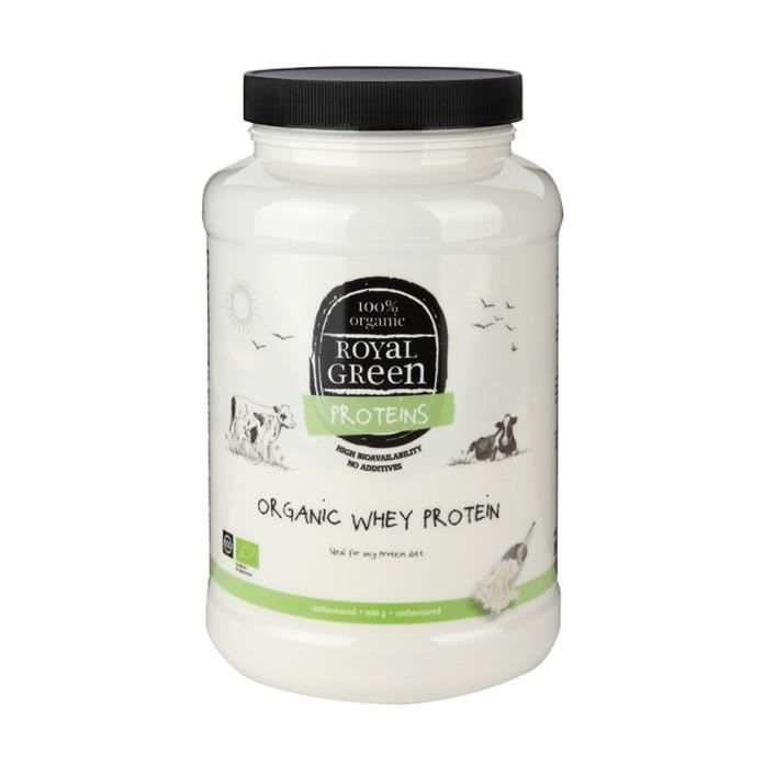 Organic Whey Protein (600 grams) - Royal Green