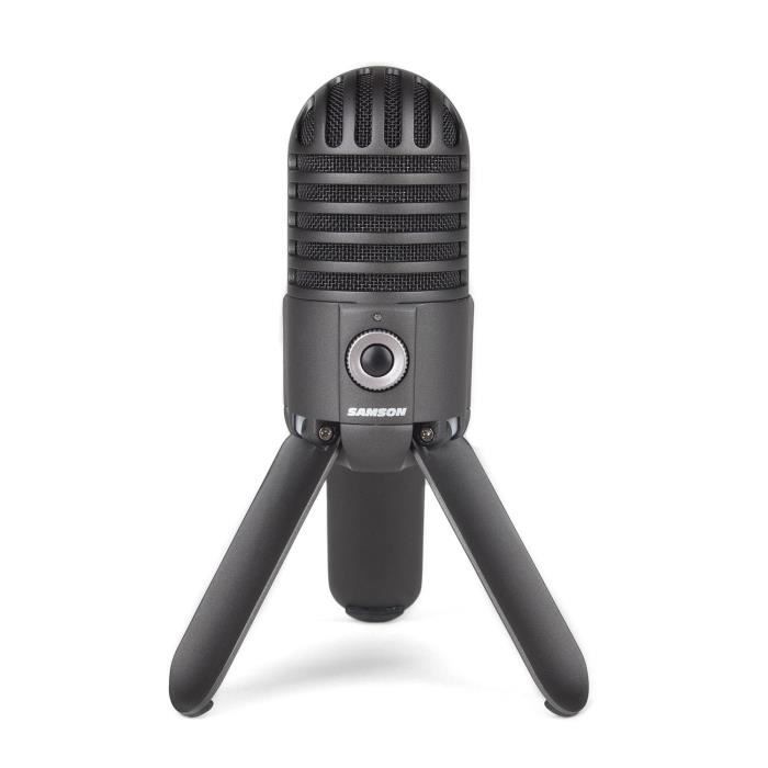 Samson Meteor Mic Microphone à condensateur USB cardioïde Noir