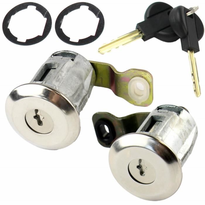 Lot de 2 serrures pour Berlingo 1, Xsara, Xsara Picasso et Partner 1 (1996-2010) avant gauche et droit. vendu avec double de clé