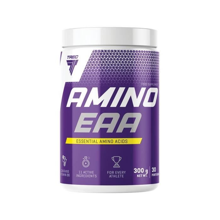 Amino EAA 300g COLA | Acides Aminés Essentiels avec Citrulline & Taurine | Trec Nutrition | Musculation Fitness