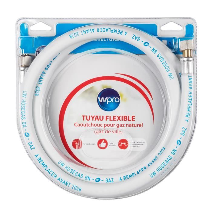 WPRO TNC208 - CAOUTCHOUC 10 ANS Butane/propane - 2 mètres
