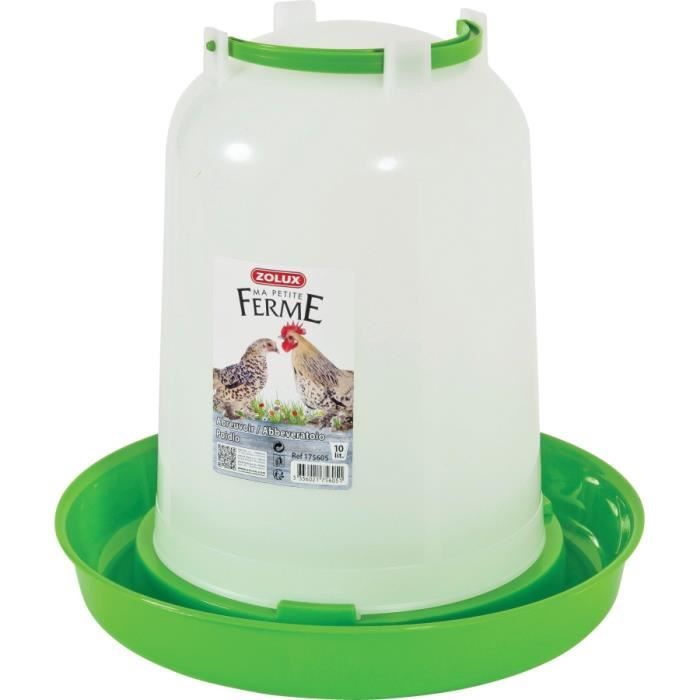 Abreuvoir ZOLUX - Vert - 10 L - 175605