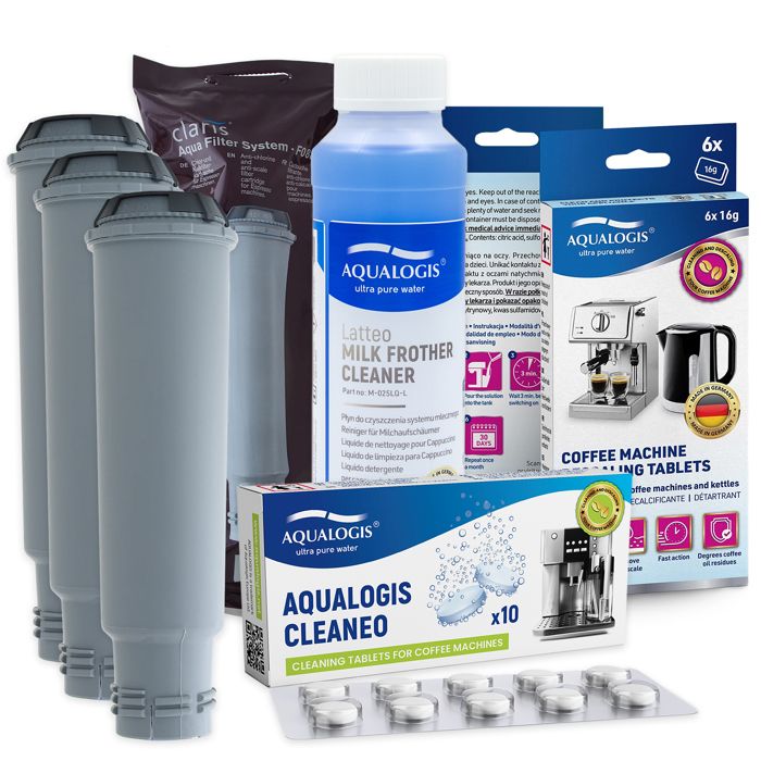 Krups Espresso Machine Set KRUPS Filter F08801 3 pcs. + Aqualogis