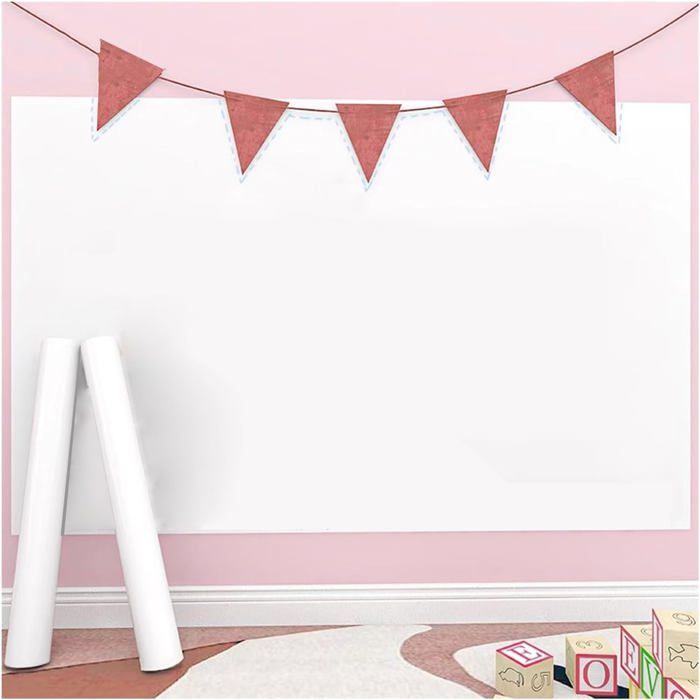6 Rouleaux Ruban Adhésif Fin Pour Tableau Blanc - Couleurs, Lignes Graphiques, Déco Verre - 5