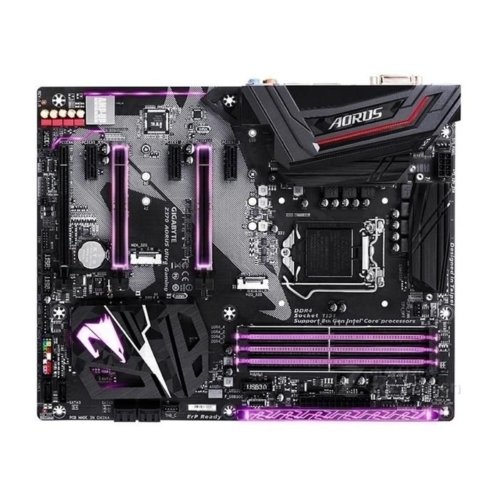 Carte mère GIGABYTE Z370 AORUS Ultra Gaming Intel Z370 Socket LGA1151 4xDDR4 SDRAM 64GB ATX - Gigabyte
