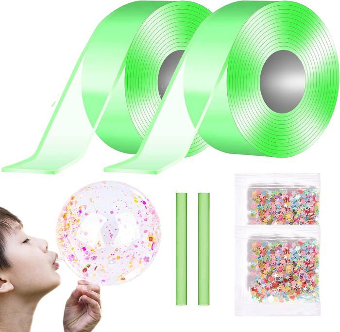 YAOZUP Nano Tape Bubble Set 65 Teile - Kreativ-Set Für Kinder - DIY Spielzeug