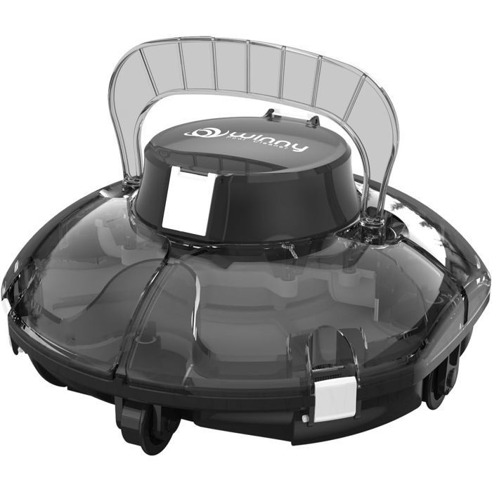 WYBOT Robot de Piscine Sans Fil -  - WINNY 200 - Double Filtration -Id&eacute;al Piscines Hors Sol - L&eacute;ger 33 kg