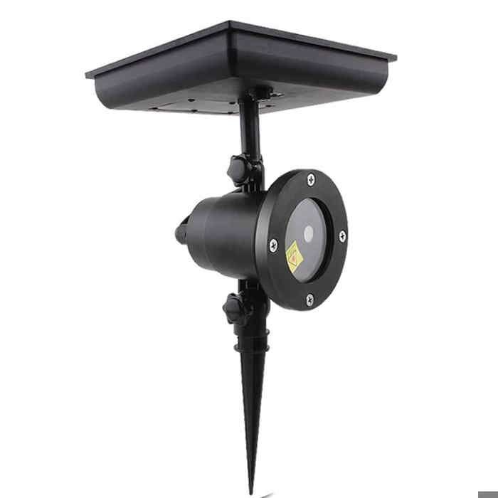 Projecteur lumineux de Noël à énergie solaire dynamique rouge et vertdirigéProjecteur laser projecteur étanche pour jardin