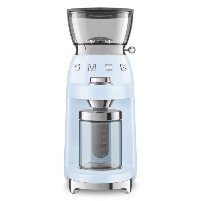 Moulin à café - SMEG - CGF03PBEU - 240 g - 150 W - 15 niveaux de mouture