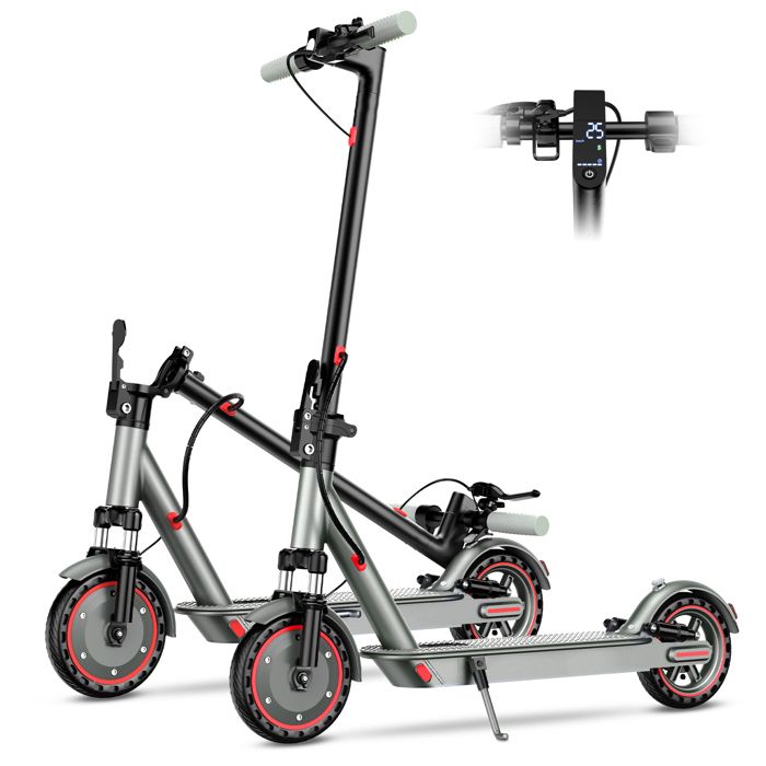 Trottinette electrique Pliable 350W-36V 11Ah-Autonomie 30km-30km/h-Trottinette Électrique adulte ave